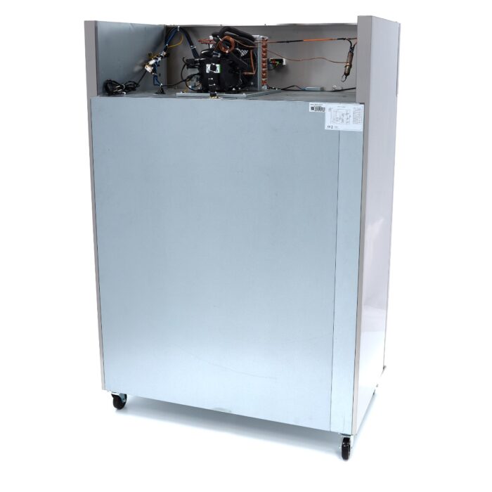 Külmik – 1200 l – 6 reguleeritavat riiulit (2/1 GN) – ratastel – roostevaba teras - Image 4