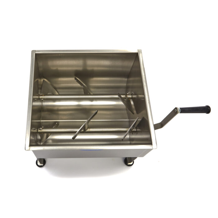 Lihasegisti – 30 l – 25 kg liha – kahe teljega – käsitsi - Image 6