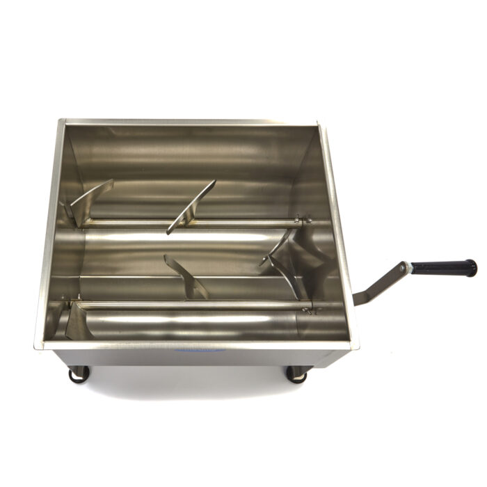 Lihasegaja – 40 l – 35 kg liha – kahe teljega – käsitsi - Image 6