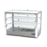Soojendatud toidu vitriin – 115 l – 70 cm – 3 riiulit - Image 5