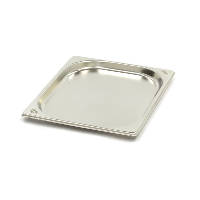 Gastronormi konteiner – 1/2 GN – sügavus 2 cm – roostevaba teras - Image 1