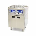 Tööstuslik pliit – 4 põletit – kahekordne – sügavus 60 cm – gaas - Image 5