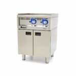 Tööstusliku kvaliteediga grillplaat – sile – kaheosaline – sügavus 60 cm – gaas - Image 6
