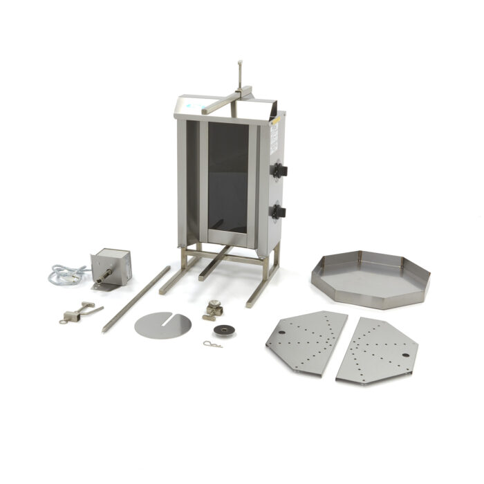 Kebabi grill – 2 põletit – 20 kg liha – elektriline - Image 5