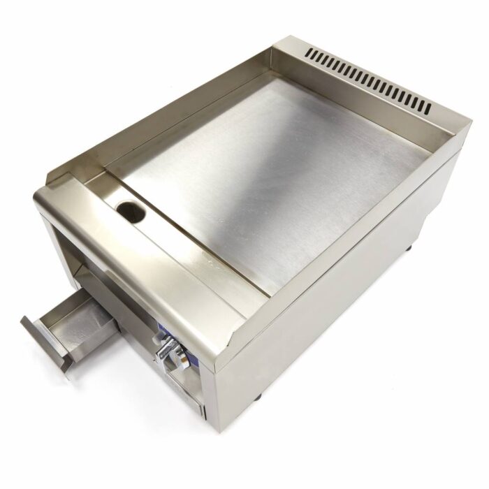 Professionaalne grillplaat – sile – üheosaline – sügavus 60 cm – gaas - Image 5