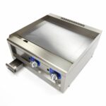 Tööstusliku kvaliteediga grillplaat – sile – kaheosaline – sügavus 60 cm – gaas - Image 5