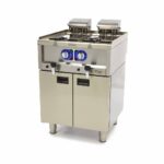Fritüür – 2 x 10 l – 2 korvi – äravoolukraaniga – 400 V - Image 5