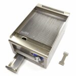 Tööstusliku kvaliteediga grillplaat – sooniline – üheosaline – sügavus 60 cm – gaas - Image 5