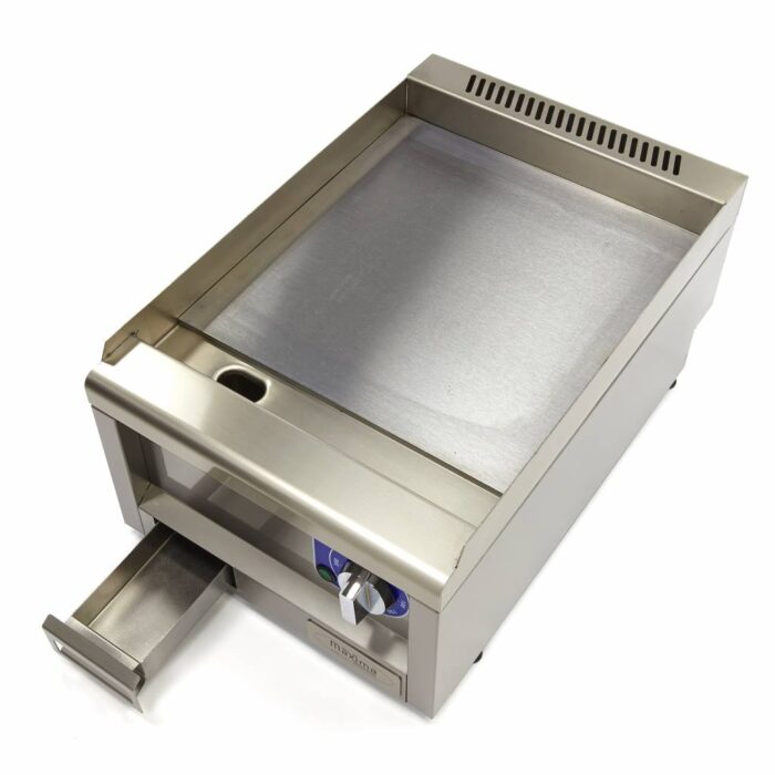 Professionaalne grillplaat – sile – üheosaline – sügavus 60 cm – elektriline - Image 5