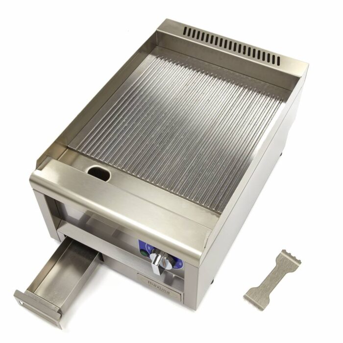 Tööstusliku kvaliteediga grillplaat – sooniline – ühekordne – sügavus 60 cm – elektriline - Image 5