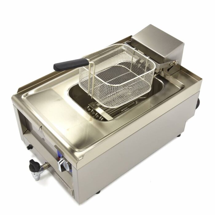 Fritüür – 10 l – 1 korv – äravoolukraaniga – 400 V - Image 5