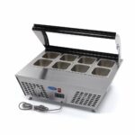 Saladette – 67 l – sisaldab 8 x 1/6 GN – lauapealne - Image 2