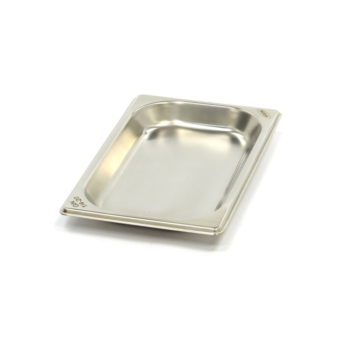 Gastronormi konteiner – 1/4 GN – sügavus 2 cm – roostevaba teras - Image 1