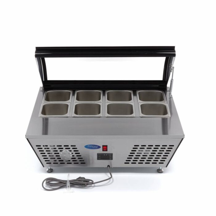 Saladette – 67 l – sisaldab 8 x 1/6 GN – lauapealne - Image 6